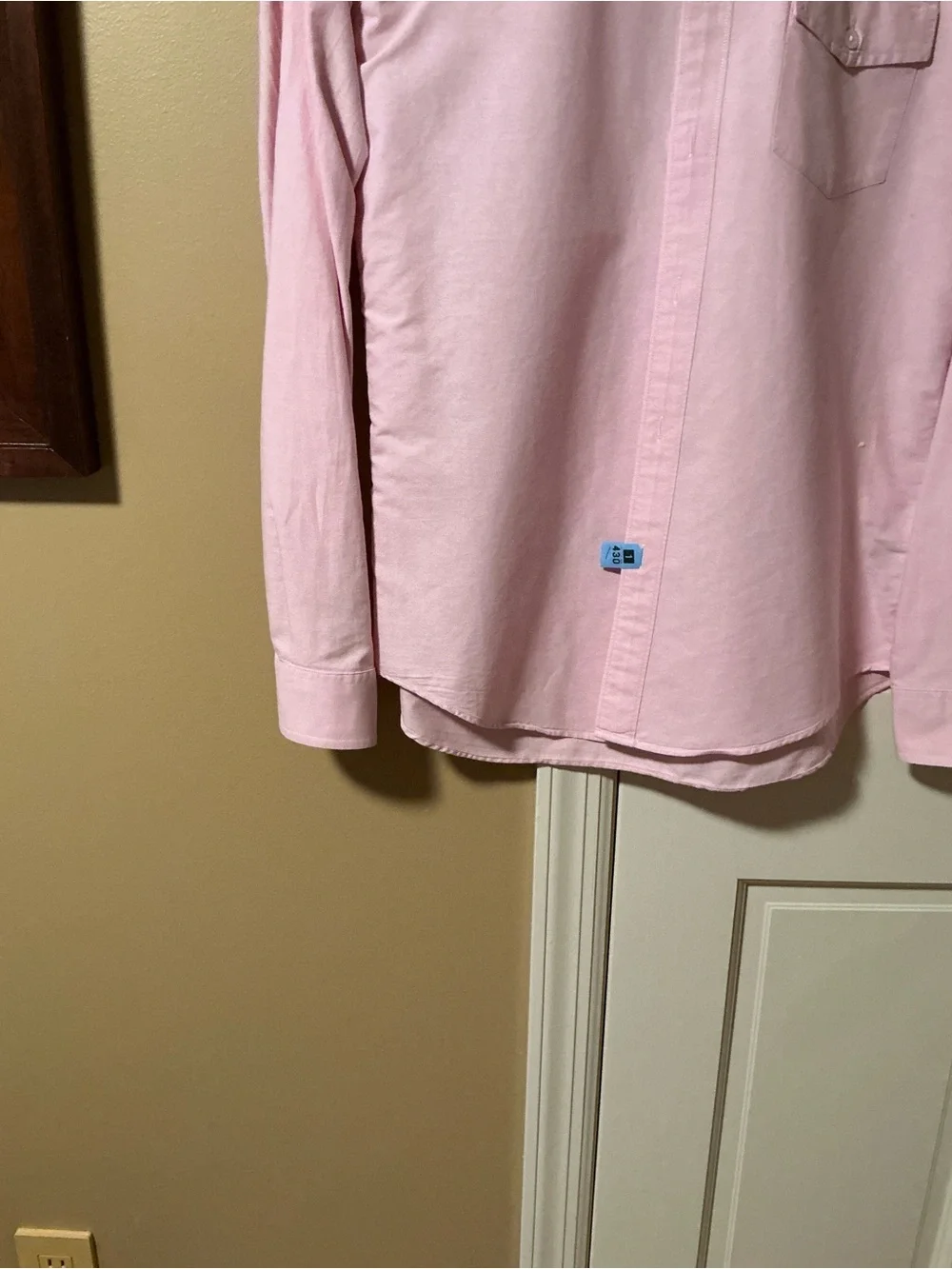 J. Crew Men's Pale Pink Dress Shirt